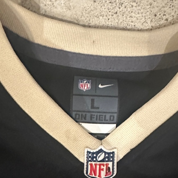 Nike Kids Black and Gold Number 41 Jersey Kamara NFL - Picture 3 of 5